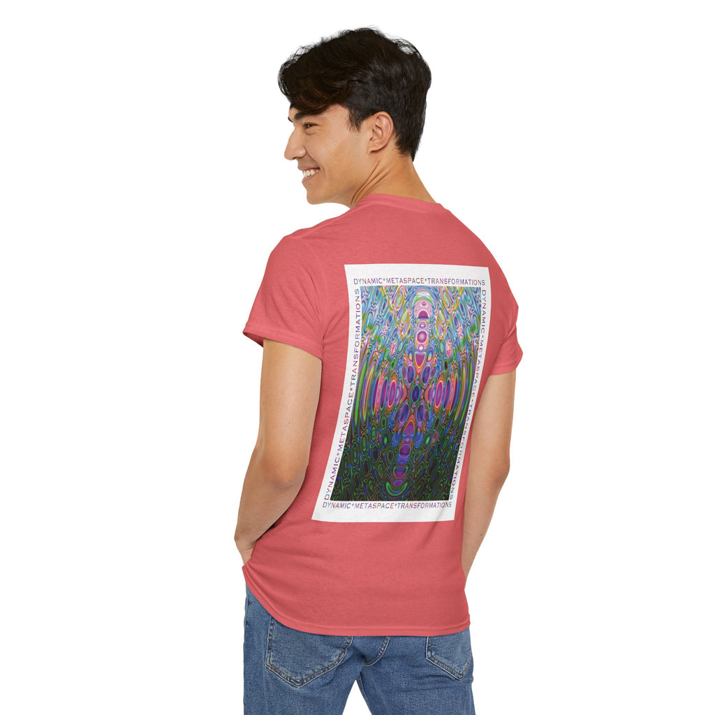 Unisex Heavy Cotton Tee (Back) - DMT Seer No.2
