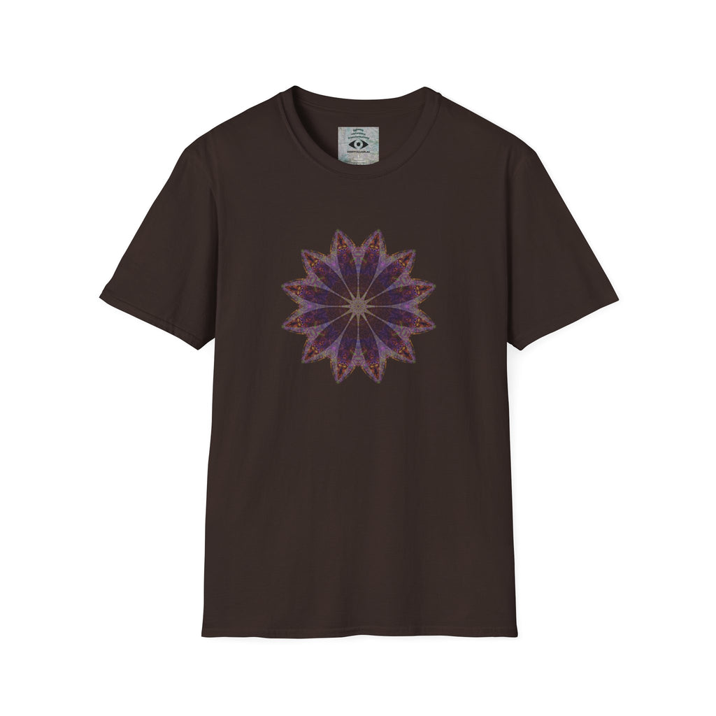 Unisex Softstyle T-Shirt - Love Light Mandalas No.11