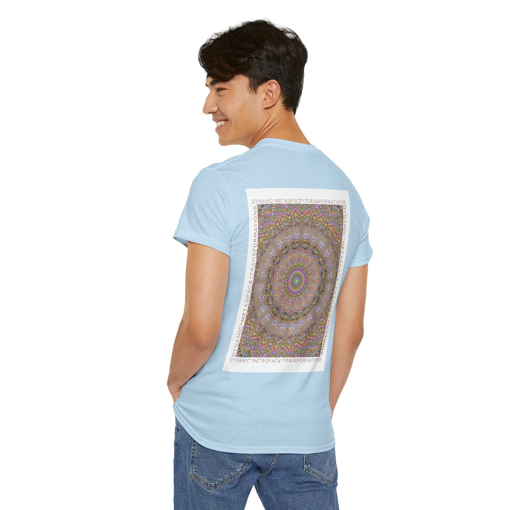 Unisex Heavy Cotton Tee (Back) - DMT Seer No.6