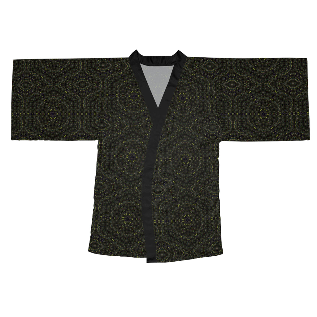 Long Sleeve Kimono Robe - P5 Kaleidoscopic No.3