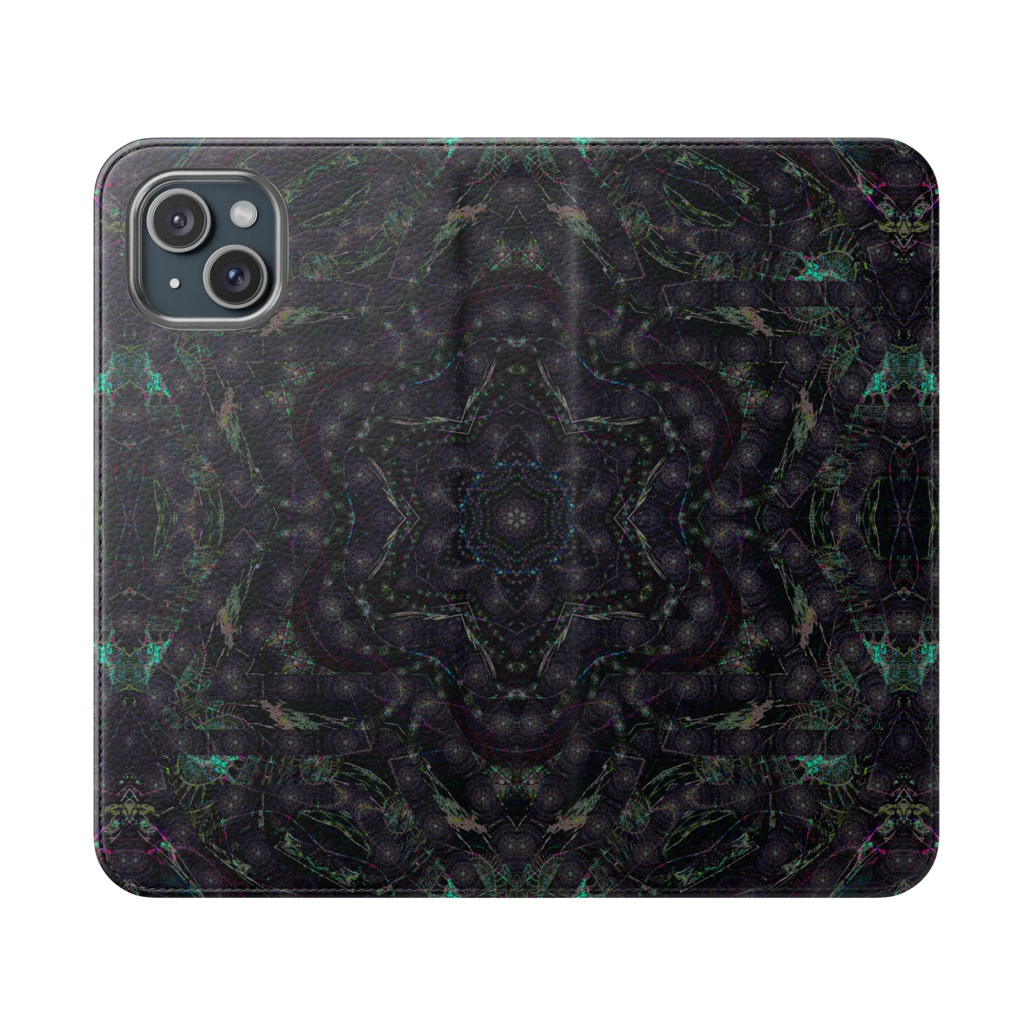 iPhone 15 Flip Case - P5 Kaleidoscopic No.31