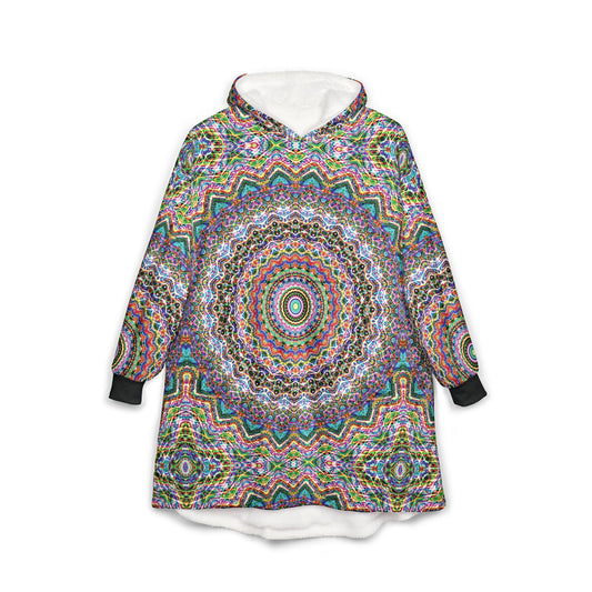 Unisex Hooded Blanket - DMT Seer No. 7