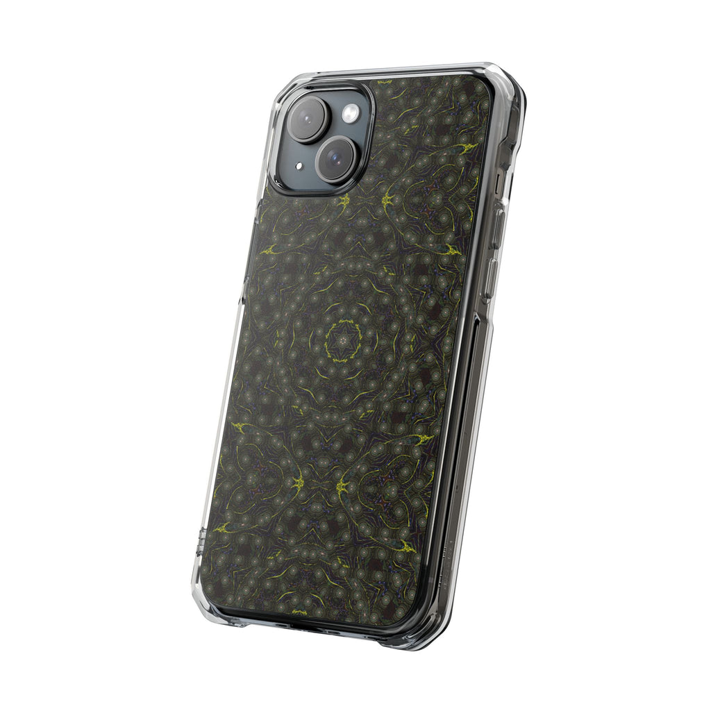 iPhone 15 Magnetic Clear Impact Case - P5 Kaleidoscopic No.2