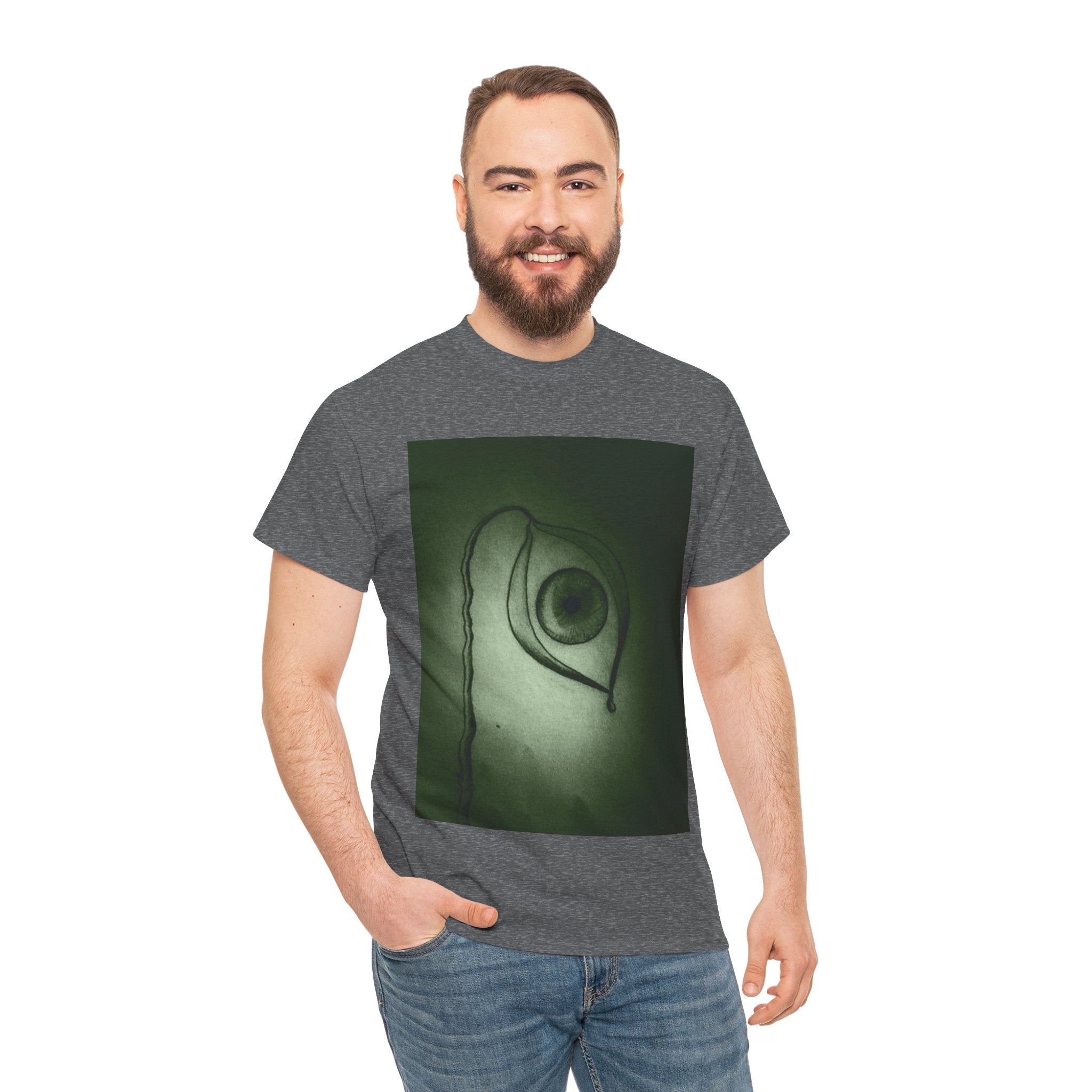 Unisex Heavy Cotton Tee - Eye Plants No.2