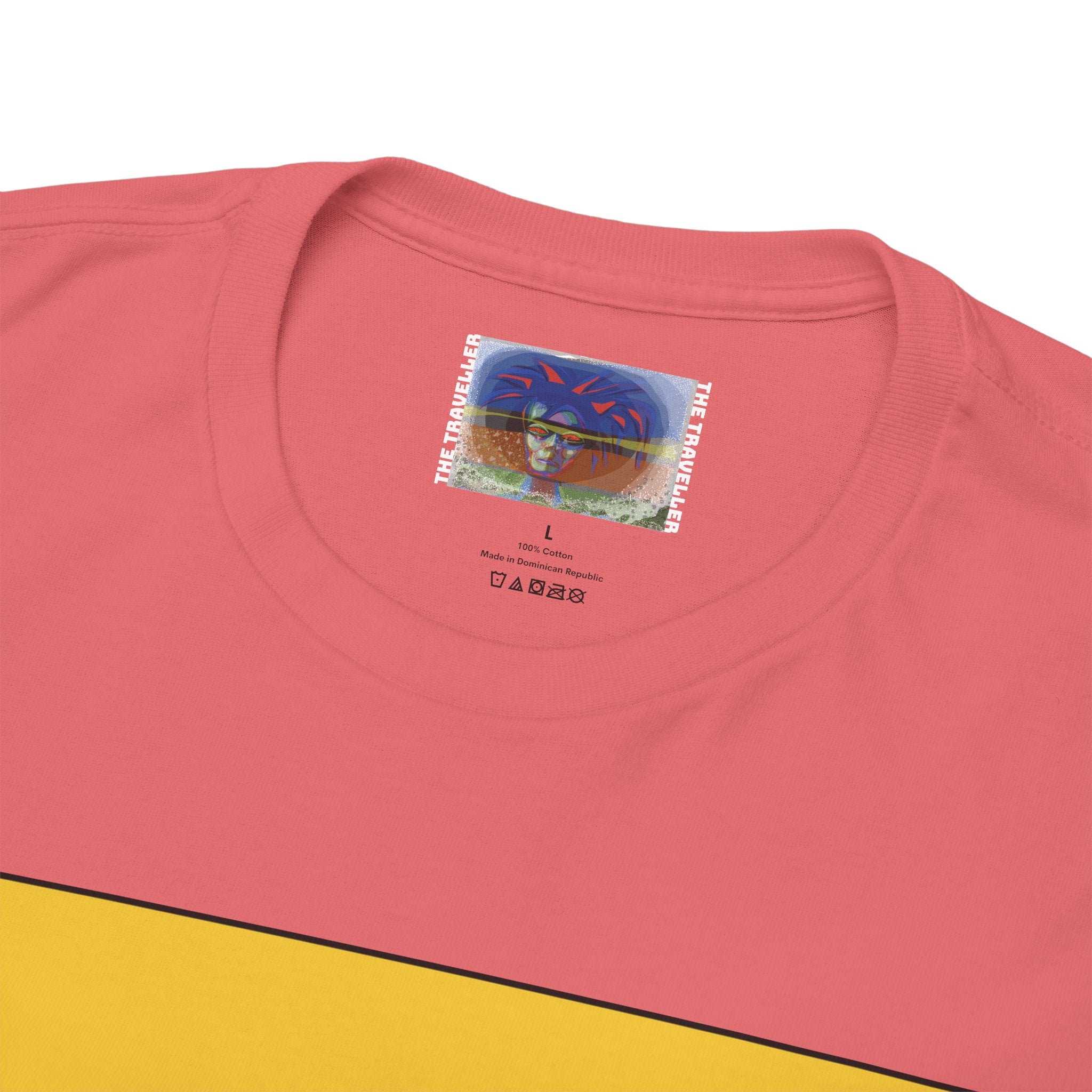 Unisex Heavy Cotton Tee - The Traveller Series (Fire)
