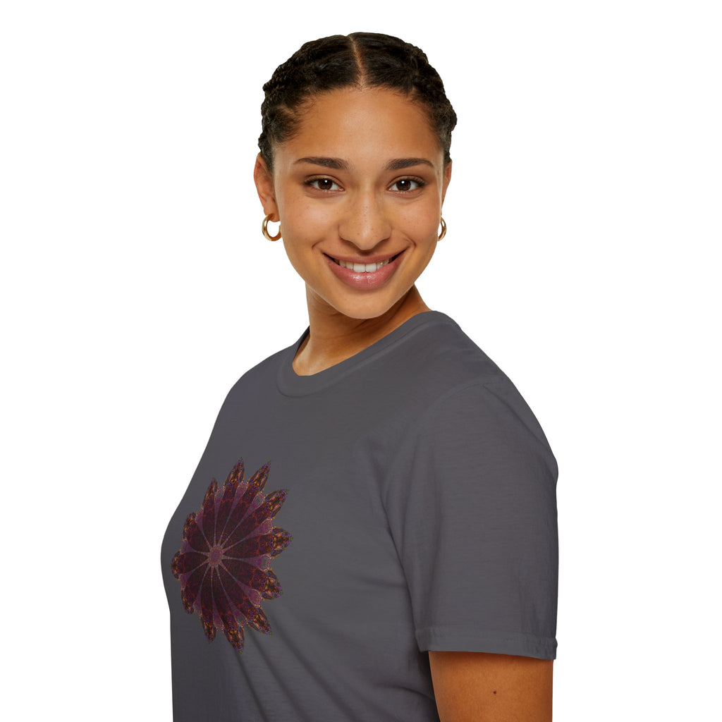 Unisex Softstyle T-Shirt - Love Light Mandalas No.5