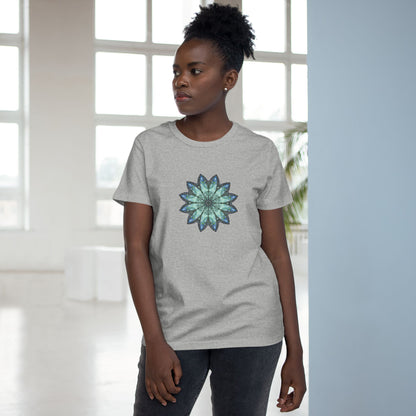 Women’s Maple Tee - Love Light Mandalas No.20
