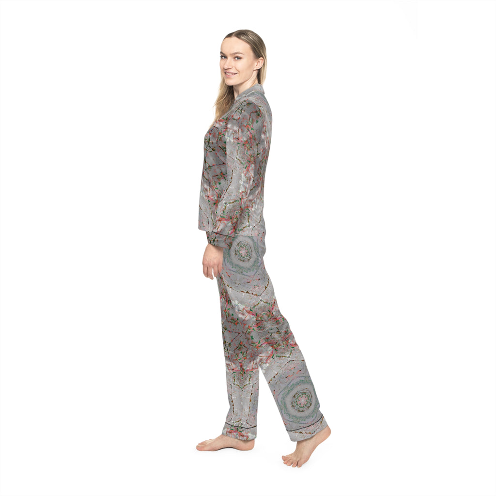 Women's Satin Pajamas - DK Series No.1