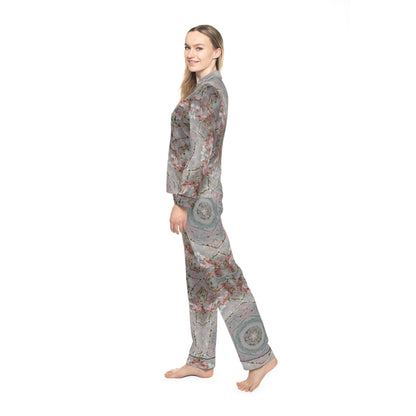 Women's Satin Pajamas - DK Series No.1