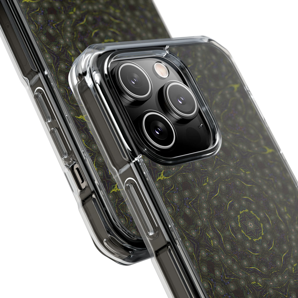 iPhone 14 Magnetic Clear Impact Case - P5 Kaleidoscopic No.2