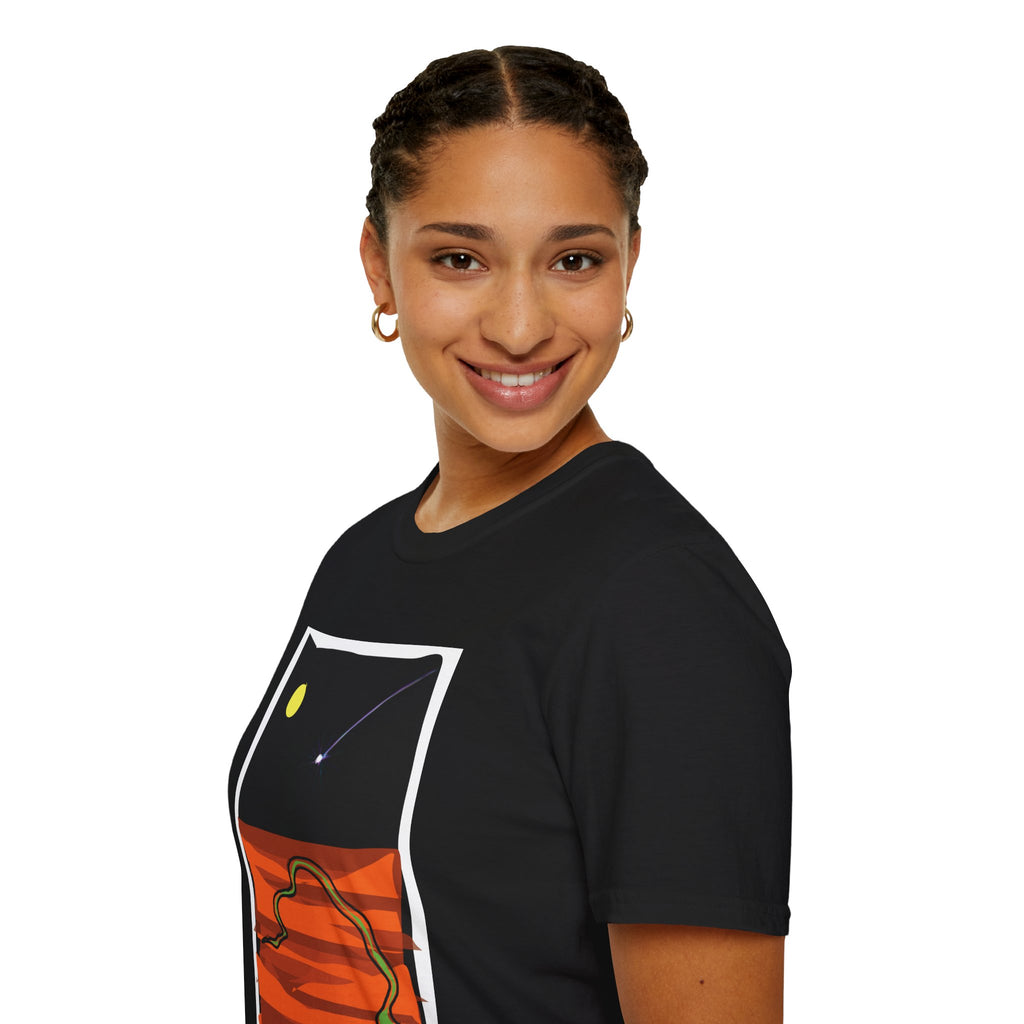 Unisex Softstyle T-Shirt - The Traveller Series (Shooting Star)