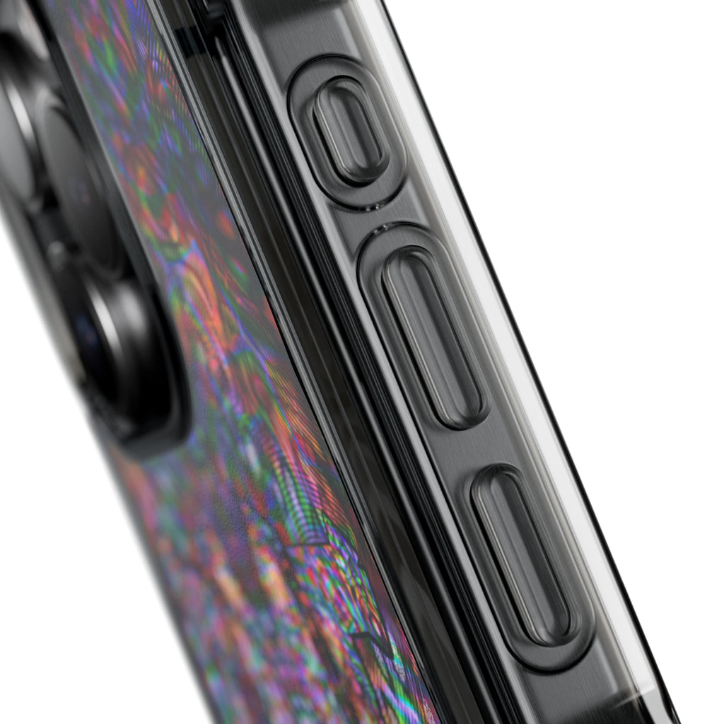 iPhone 15 Magnetic Clear Impact Case - DMT Scribe No.S1T1