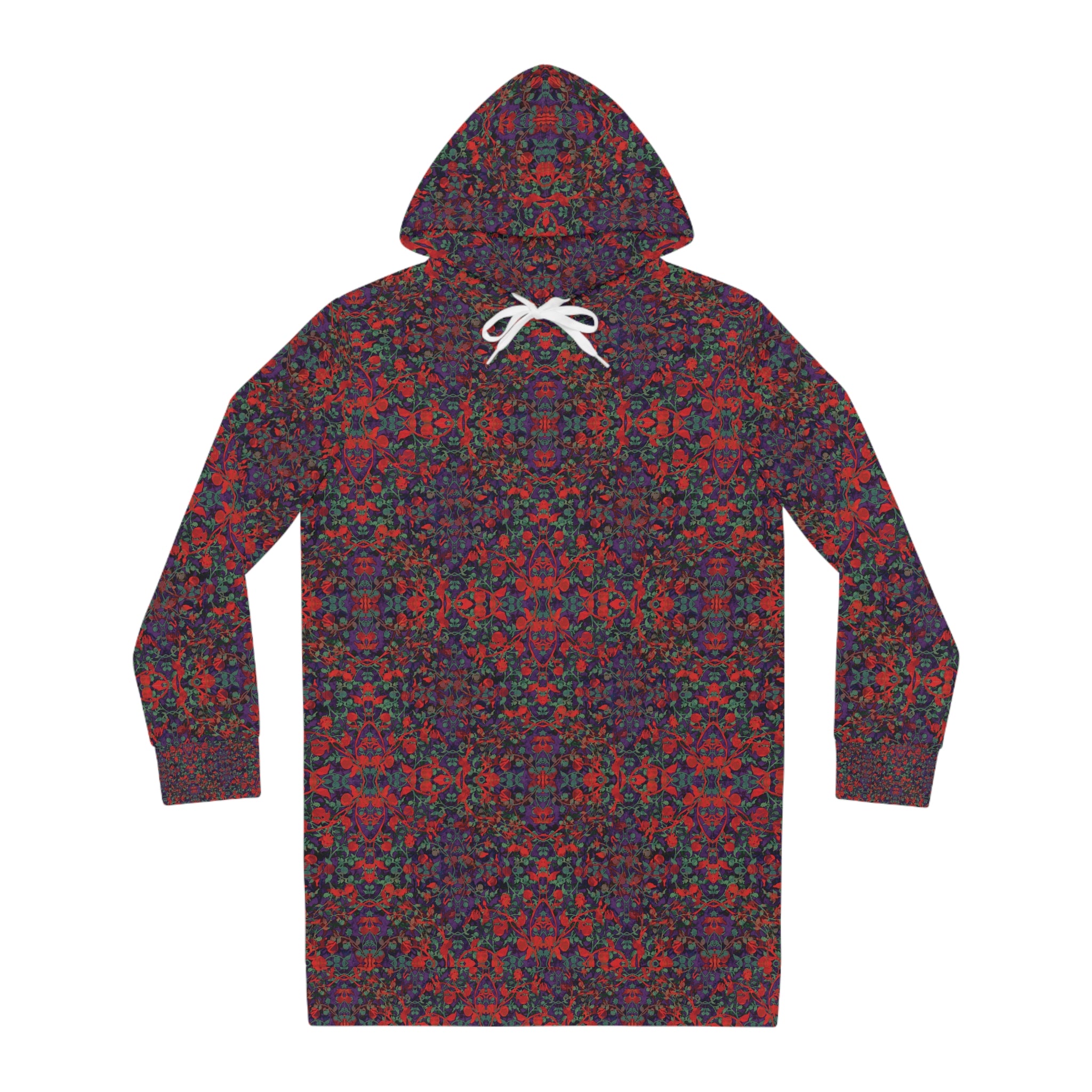 Women's Hoodie Dress - Hidden Weave No.25