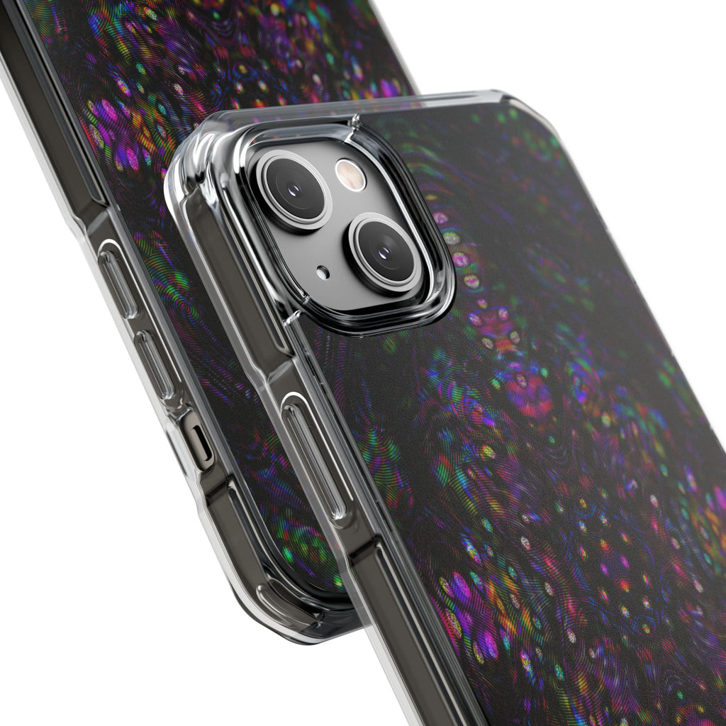 iPhone 14 Magnetic Clear Impact Case - DMT Scribe Tiles No.3