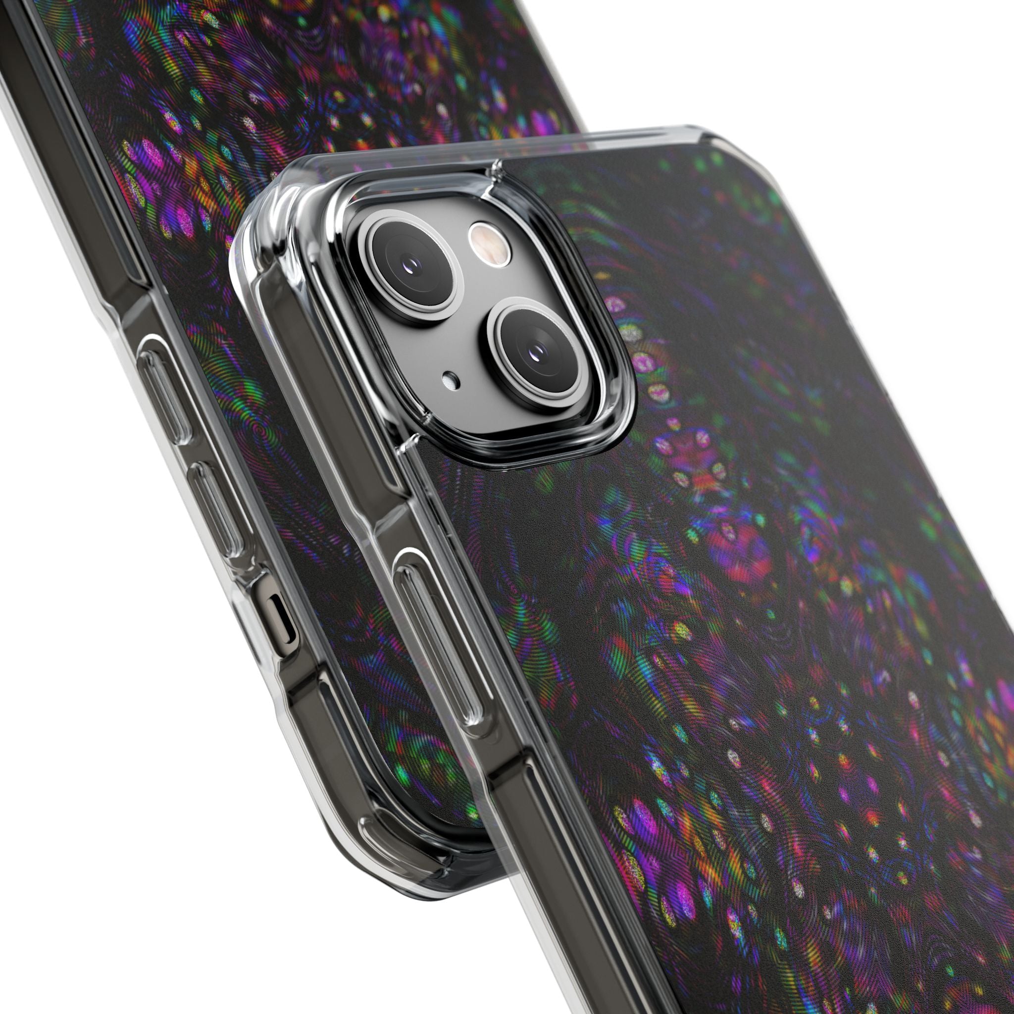 iPhone 14 Magnetic Clear Impact Case - DMT Scribe Tiles No.3
