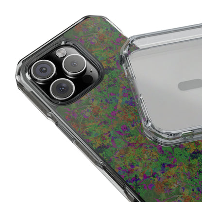 iPhone 16 Magnetic Clear Impact Case - Hidden Weave Series V3 No.24