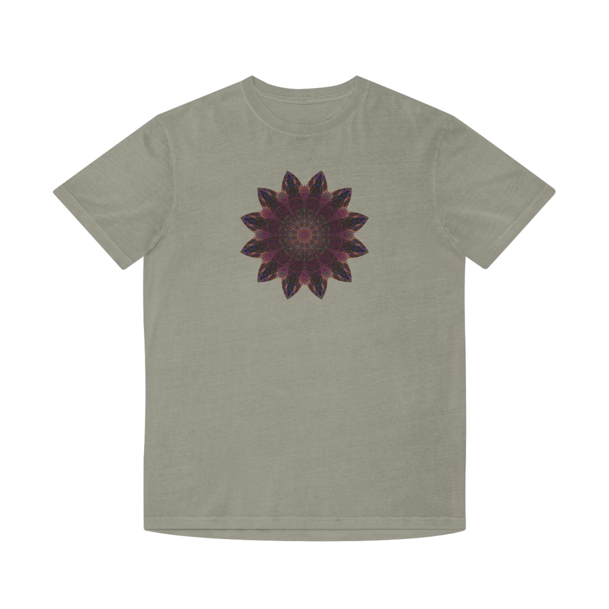 Unisex Faded Shirt - Love Light Mandalas No.8