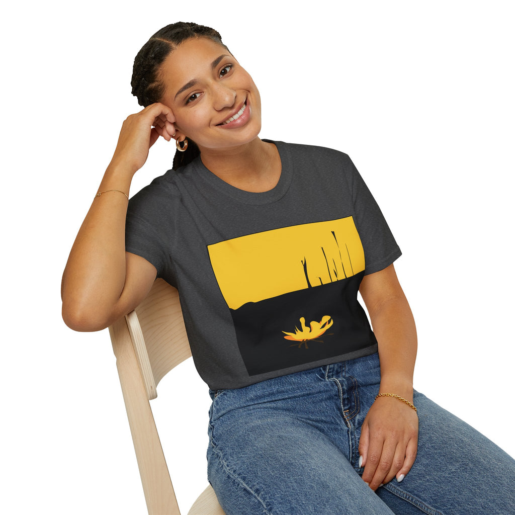 Unisex Softstyle T-Shirt - The Traveller Series (Fire)