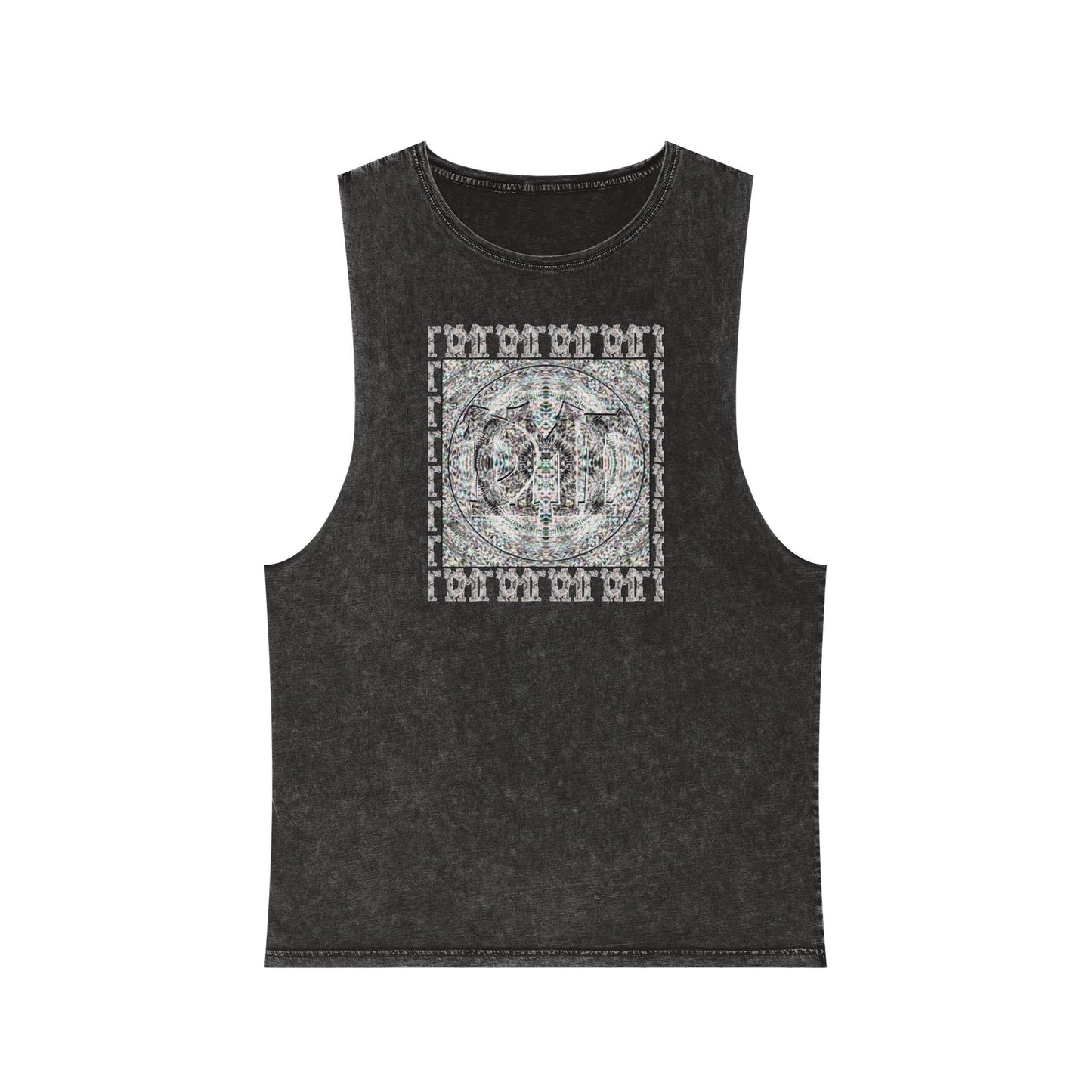 Unisex Stonewash Tank Top - DMT Scribe No.12