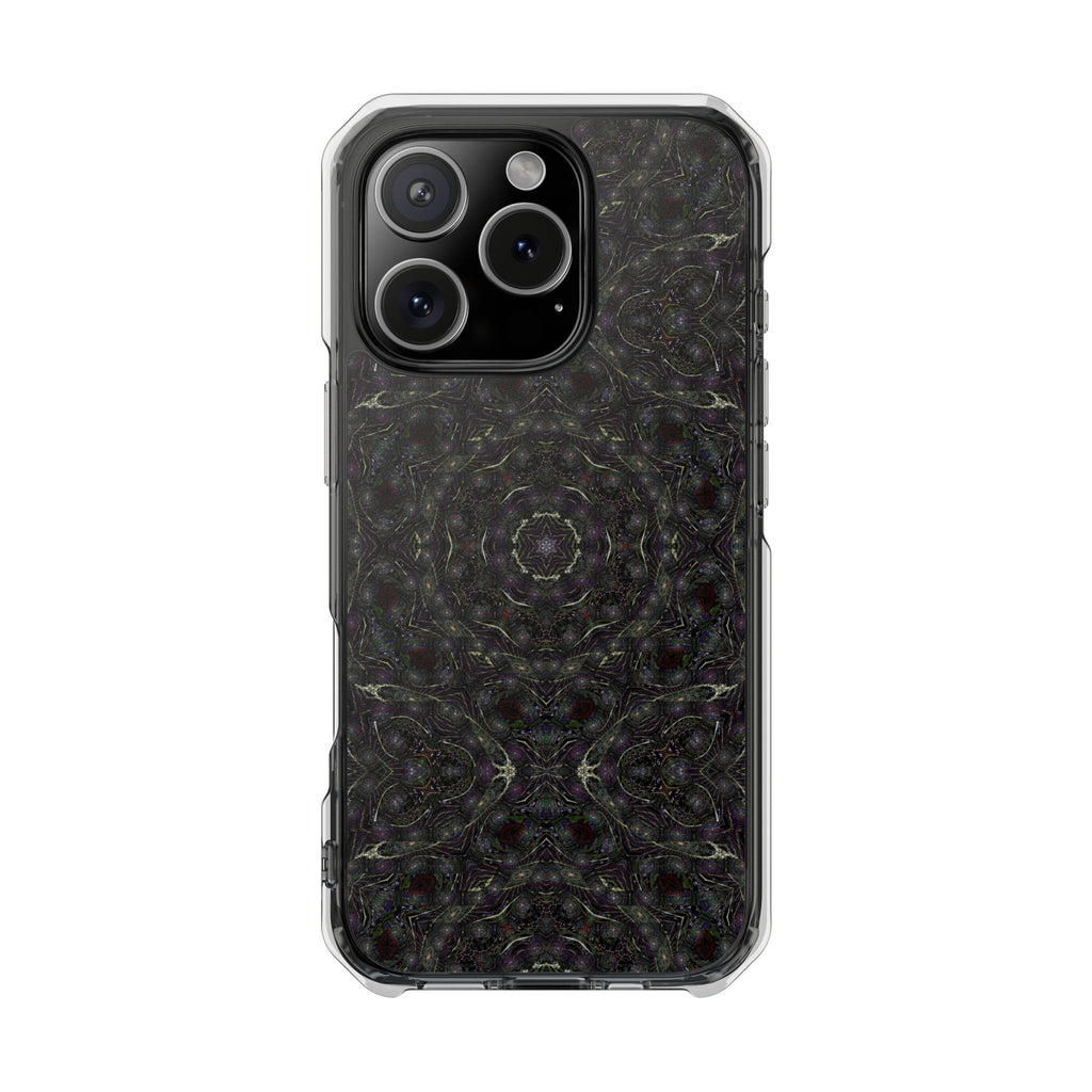 iPhone 16 Magnetic Clear Impact Case - P5 Kaleidoscopic No.18