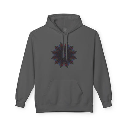Unisex Midweight Softstyle Fleece Hoodie - Love Light Mandalas No.25
