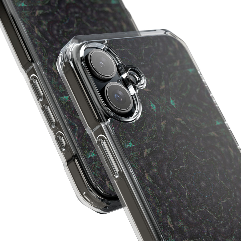 iPhone 16 Magnetic Clear Impact Case - P5 Kaleidoscopic No.31