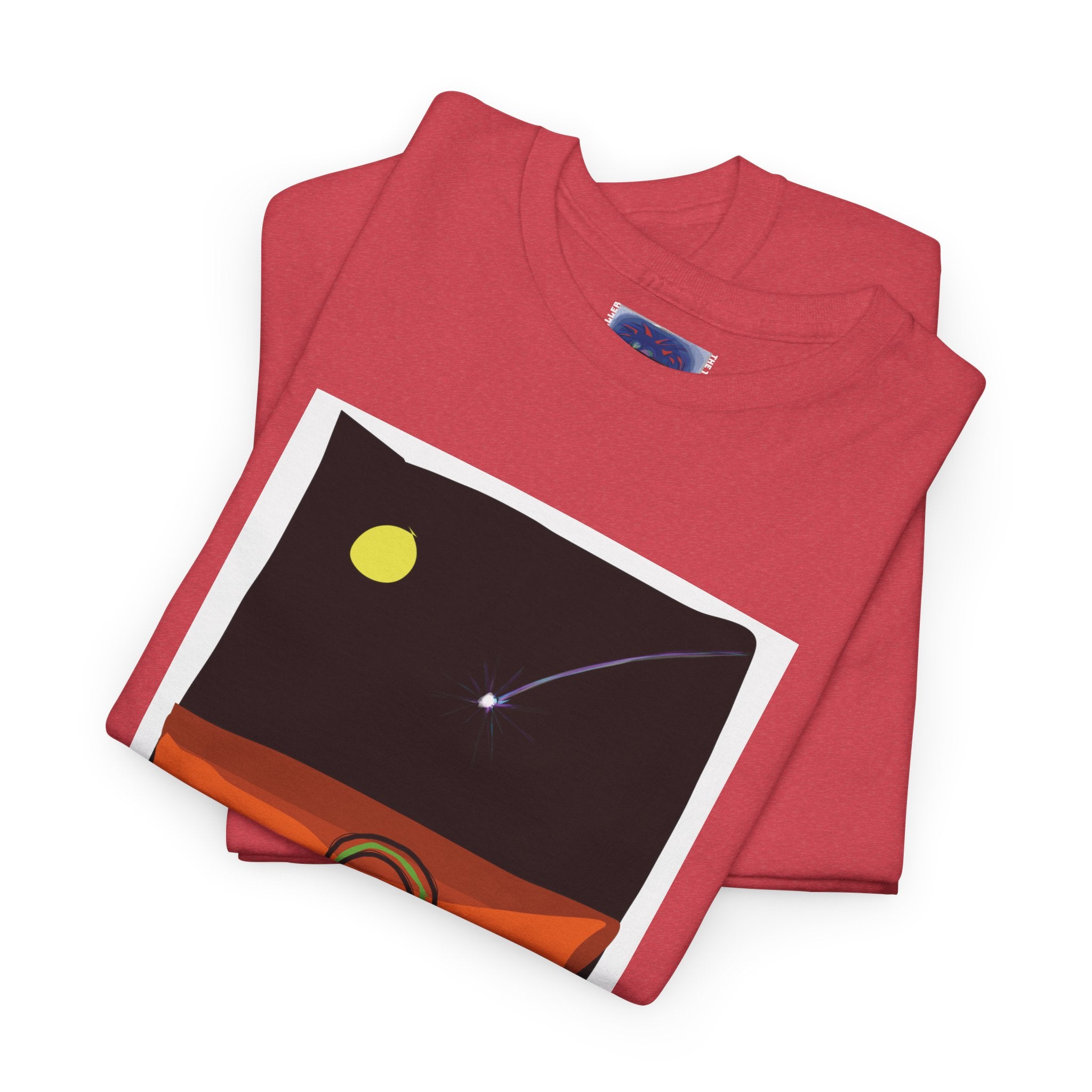 Unisex Heavy Cotton Tee - The Traveller Series (Shooting Star)