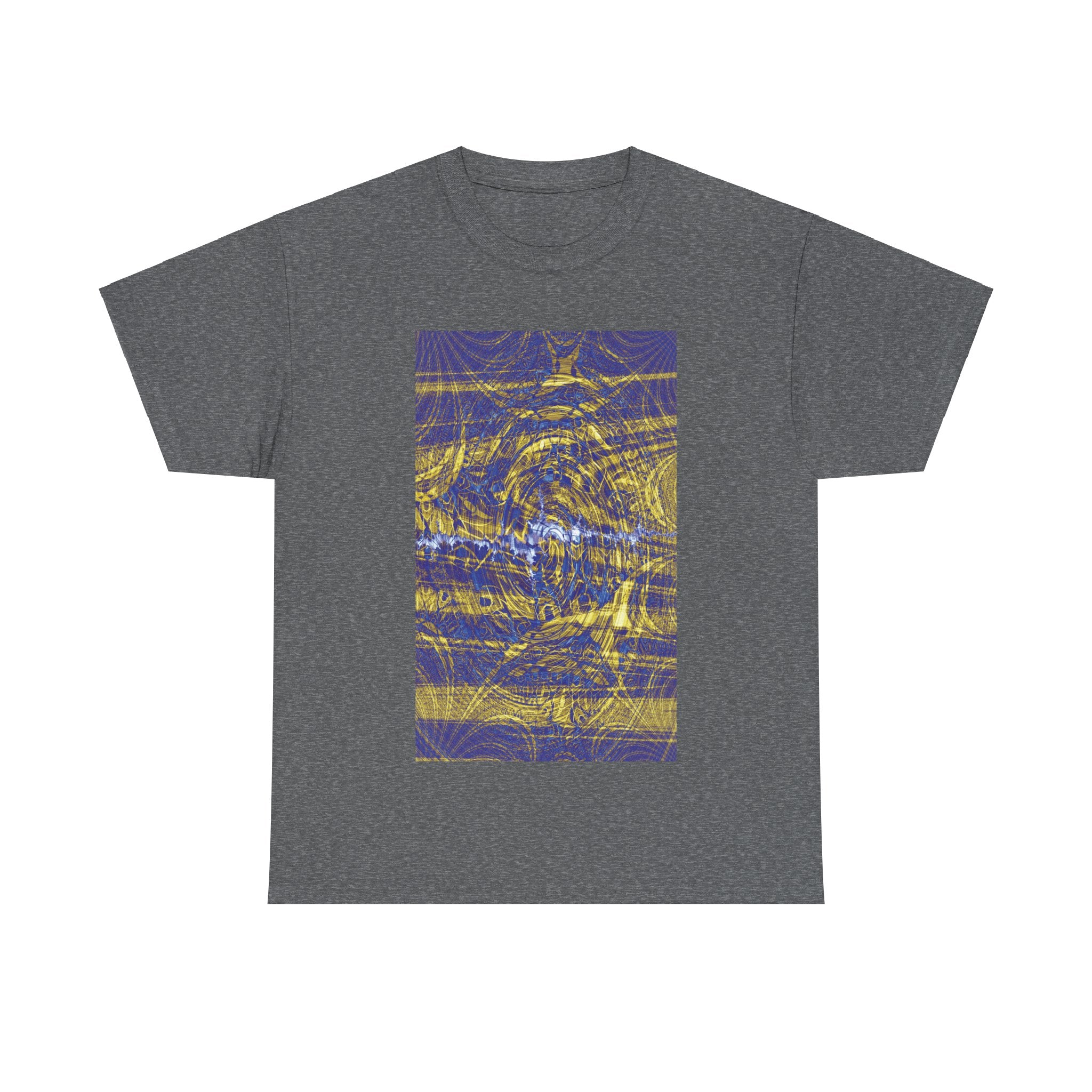 Unisex Heavy Cotton Tee - Love Light Fractals No.1