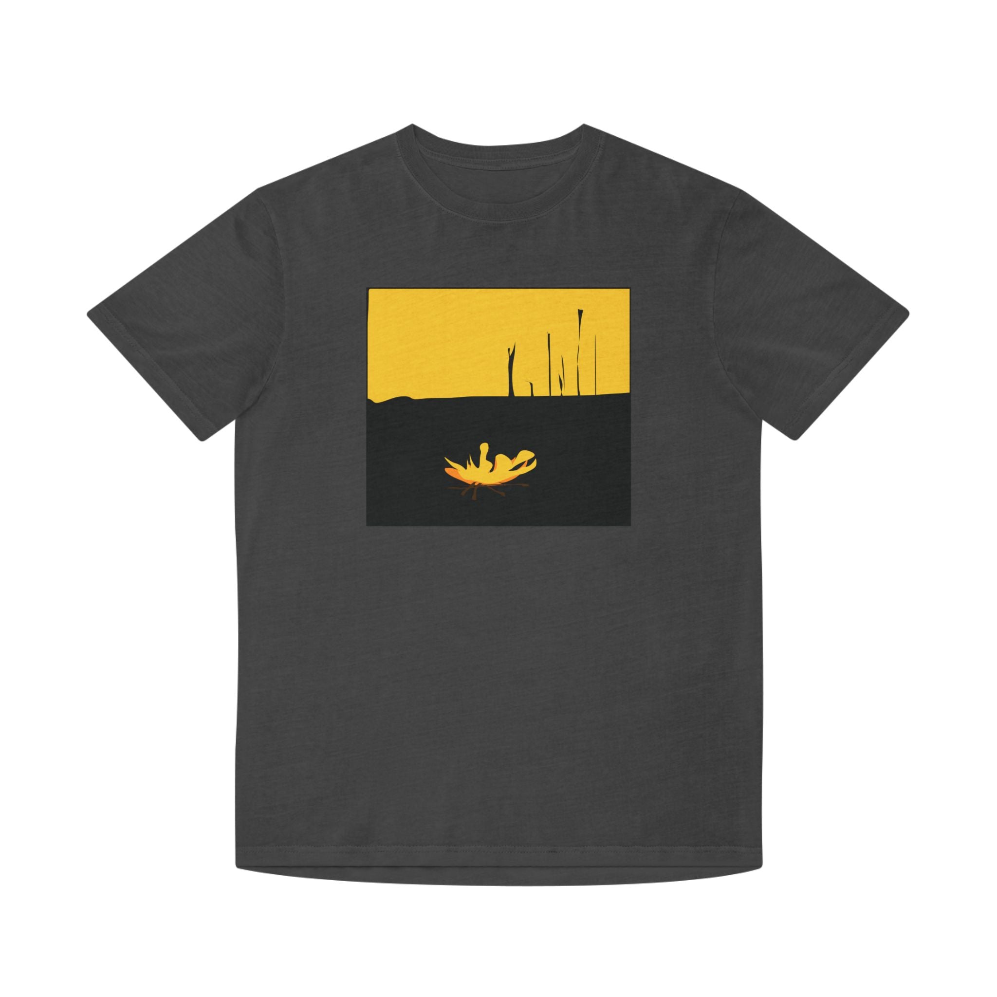 Unisex Faded Shirt -The Traveller Series (Fire)