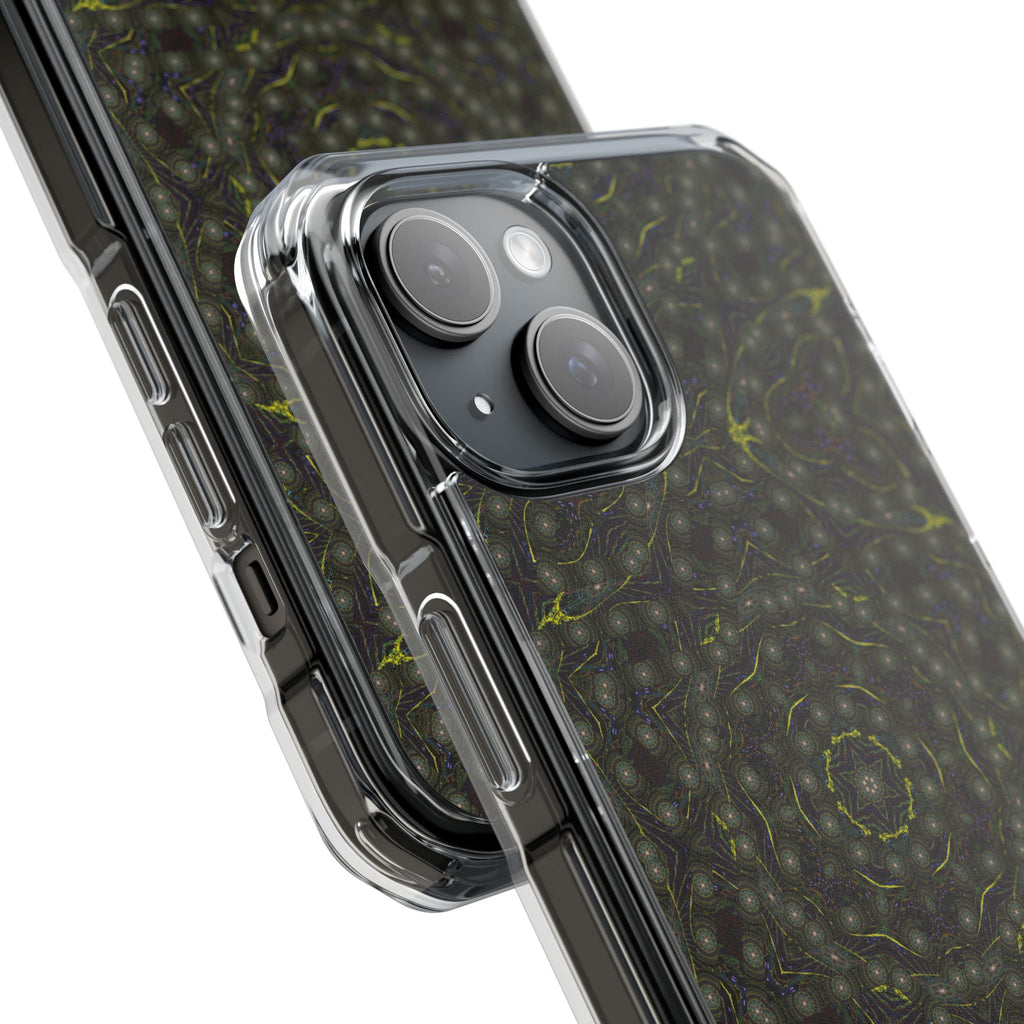 iPhone 15 Magnetic Clear Impact Case - P5 Kaleidoscopic No.2
