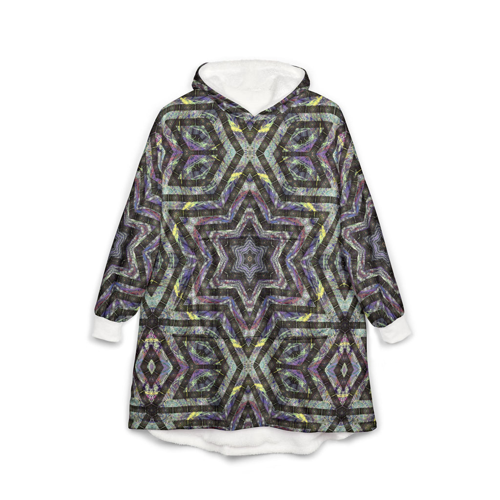 Unisex Hooded Blanket - P5 Kaleidoscopic No.1