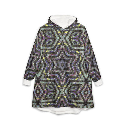 Unisex Hooded Blanket - Kaleidoscope P5 No.1