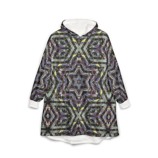 Unisex Hooded Blanket - Kaleidoscope P5 No.1