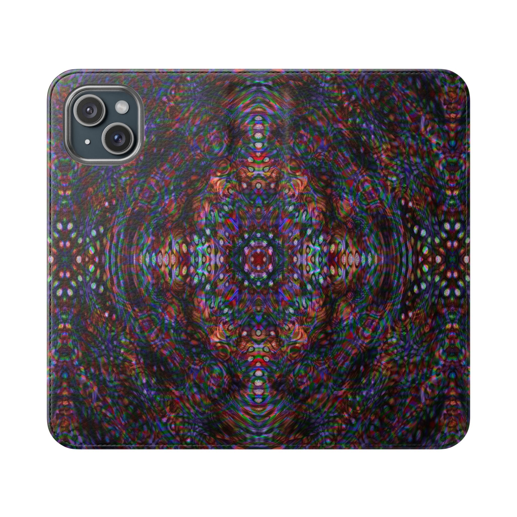 iPhone 15 Flip Case - DMT Scribe Tiles No.1