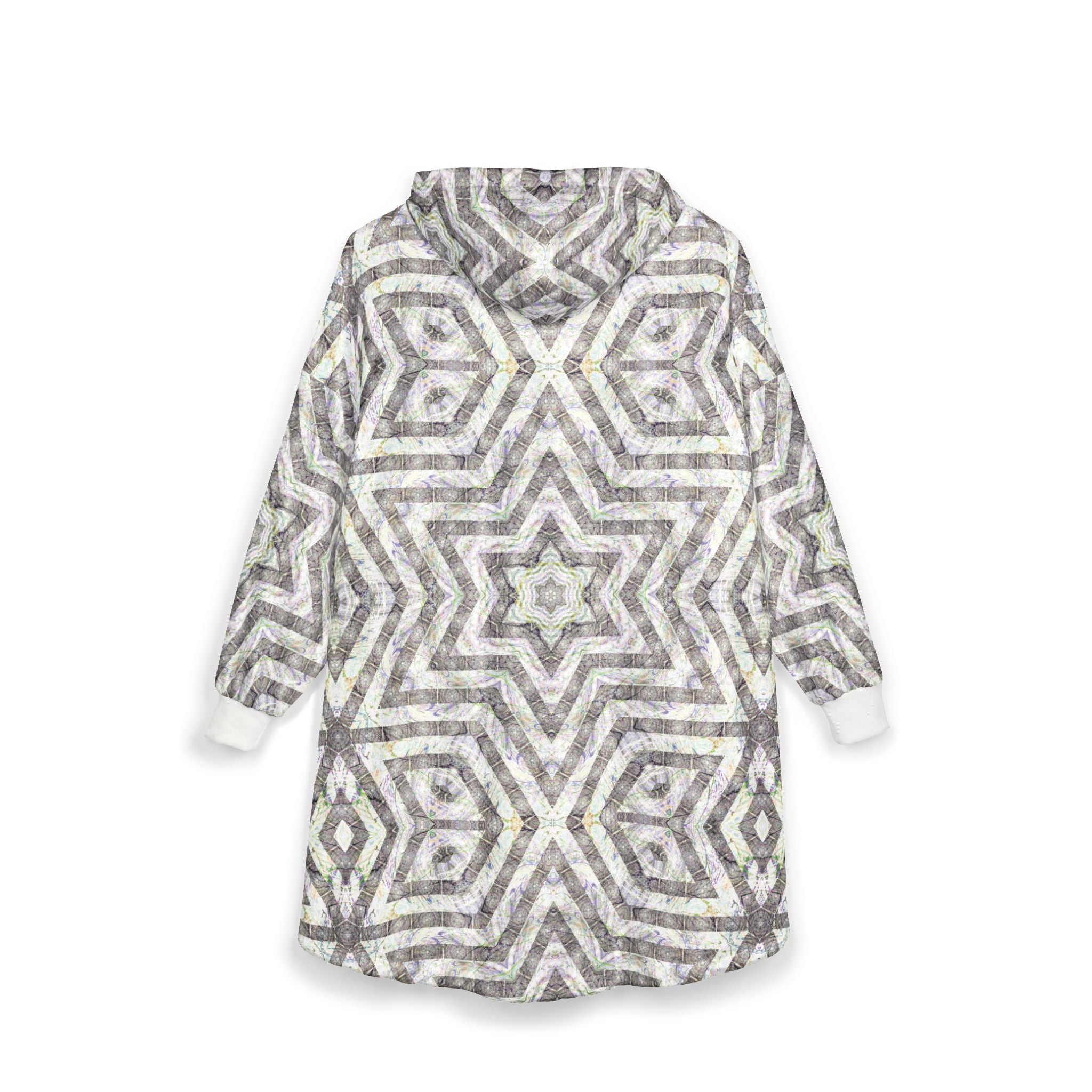 Unisex Hooded Blanket - P5 Kaleidoscopic No. 19