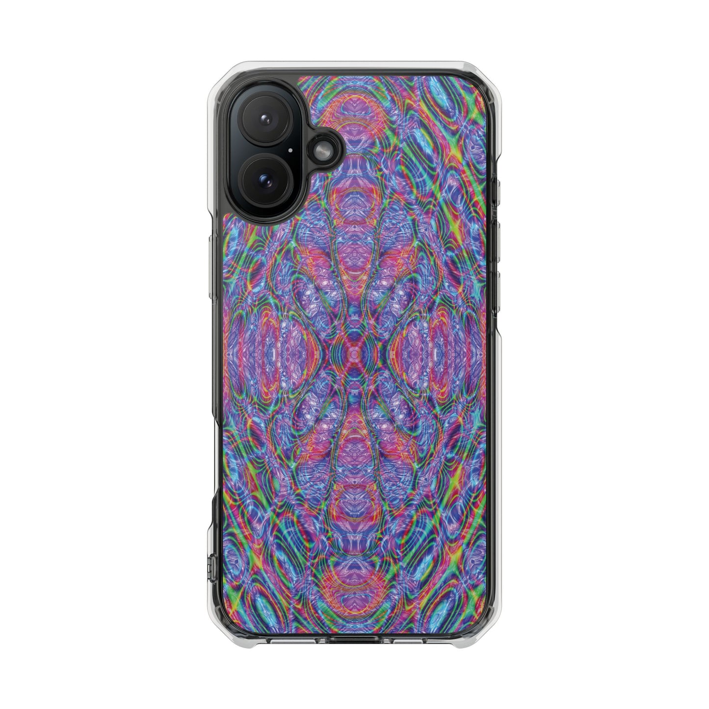 iPhone 16 Magnetic Clear Impact Case - DMT Seer No.22