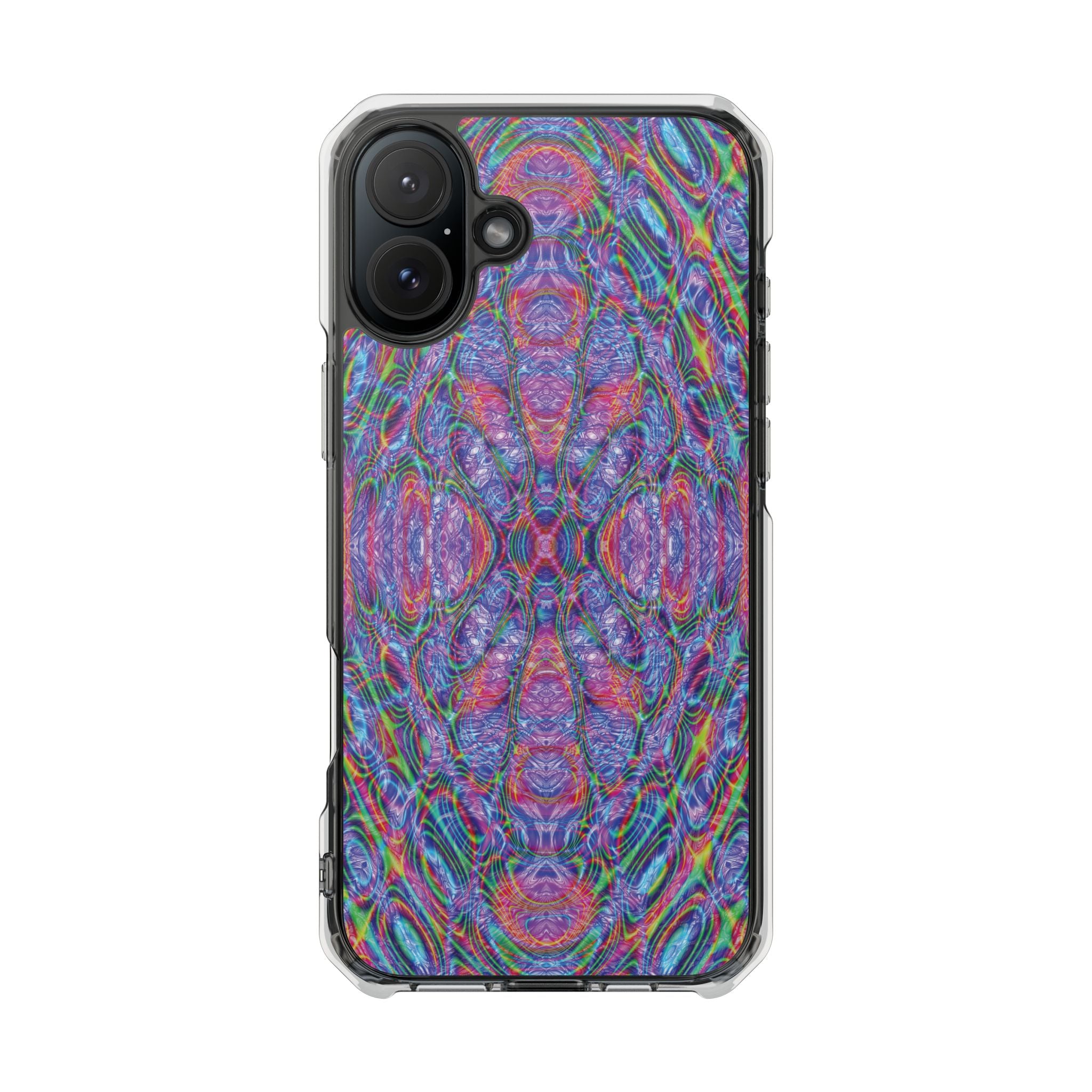 iPhone 16 Magnetic Clear Impact Case - DMT Seer No.22