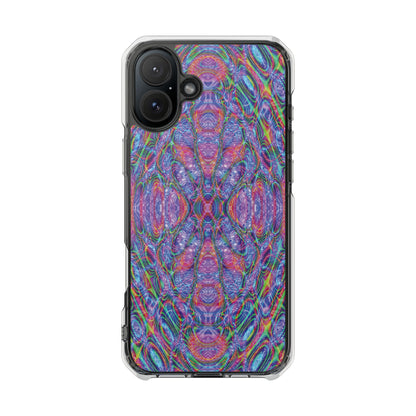 iPhone 16 Magnetic Clear Impact Case - DMT Seer No.22