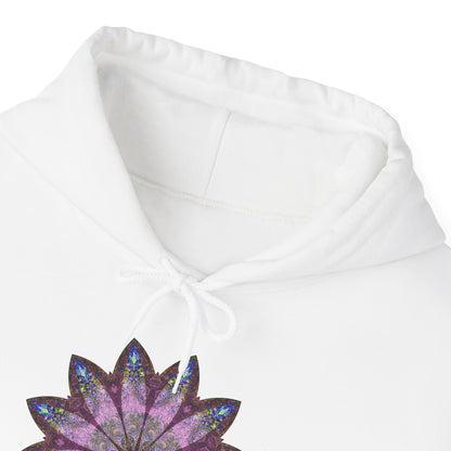 Unisex Heavy Blend™ Hooded Sweatshirt - Love Light Mandalas No.19