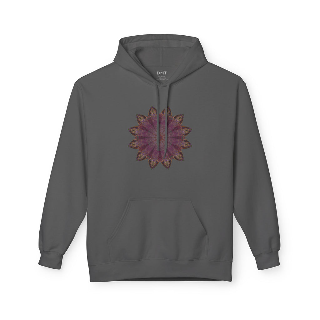 Unisex Midweight Softstyle Fleece Hoodie - Love Light Mandalas No.6