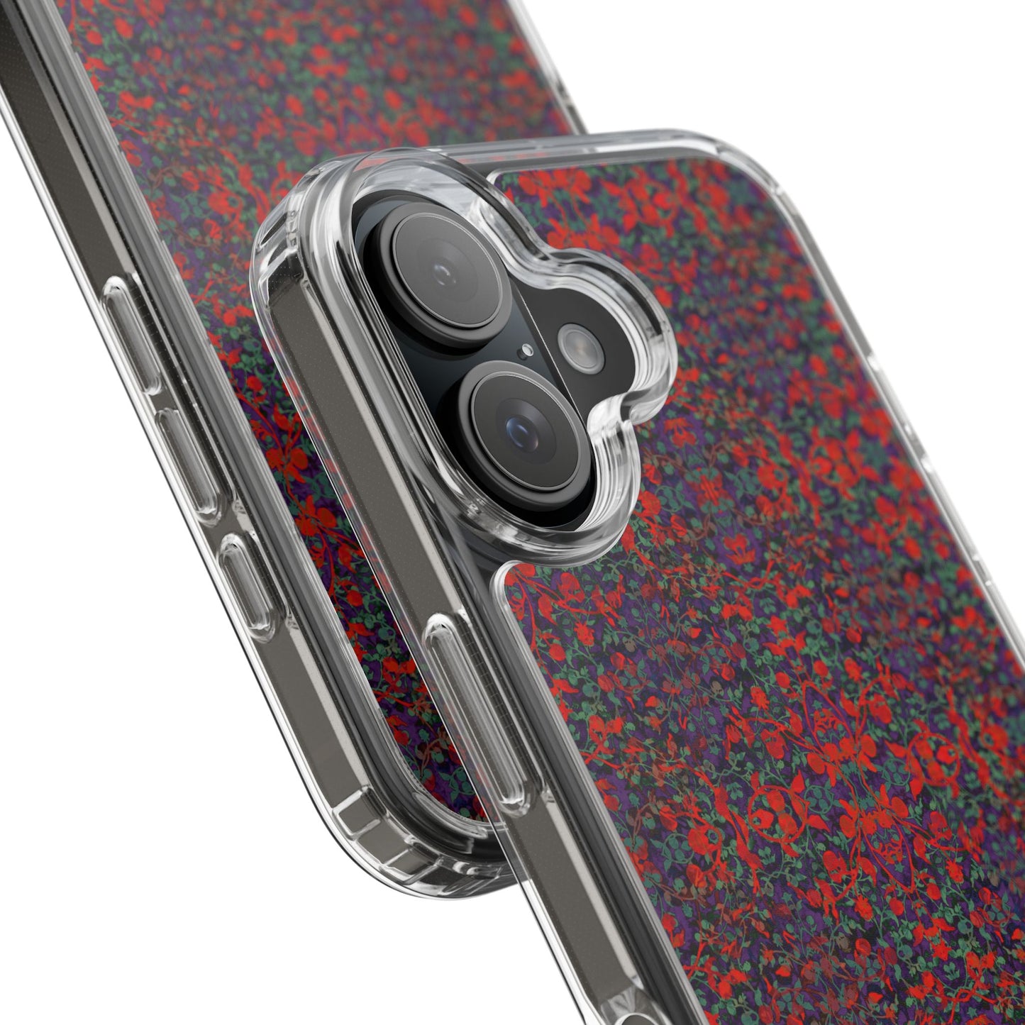 iPhone 16 Clear Case – Hidden Weave Series No.25