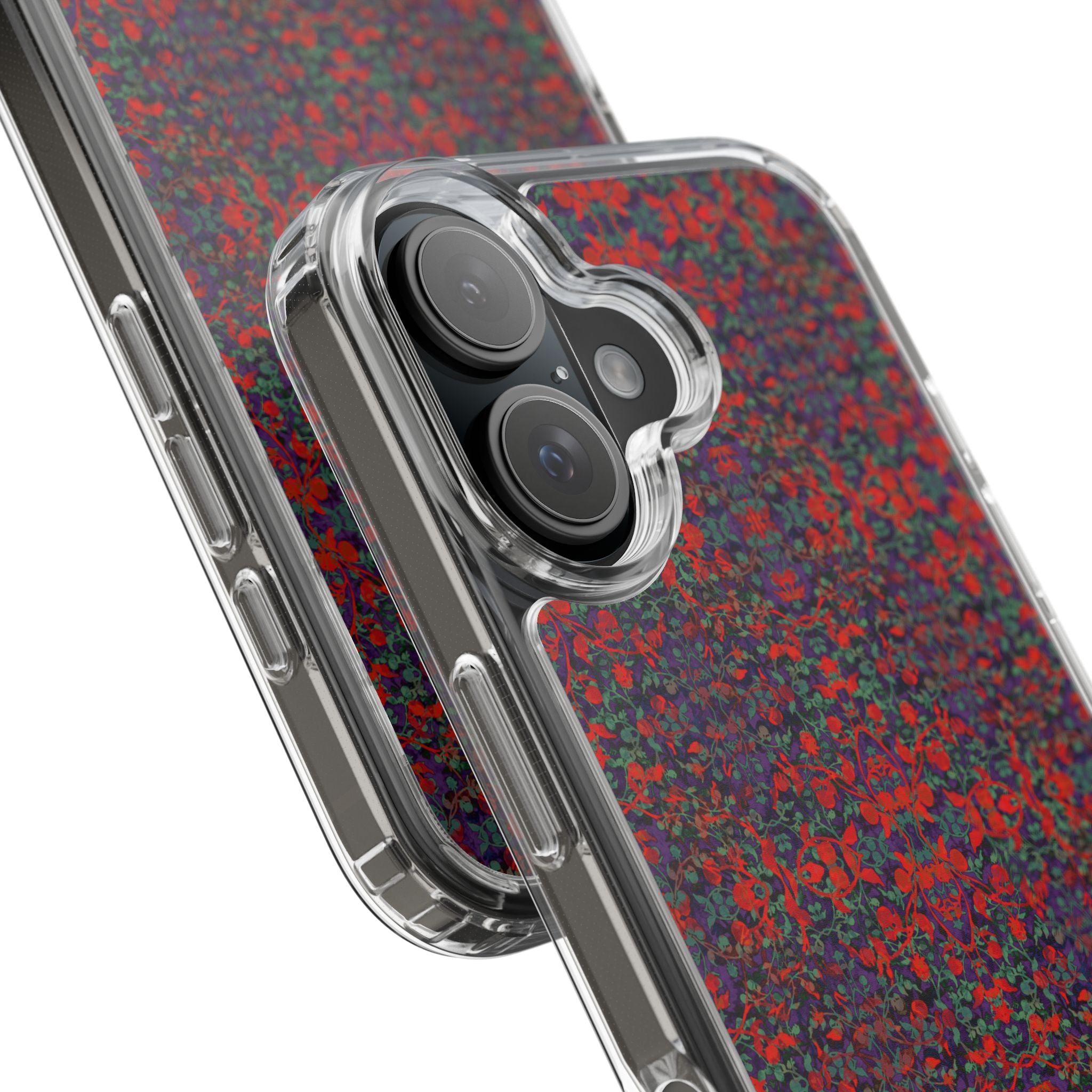 iPhone 16 Clear Case – Hidden Weave Series No.25