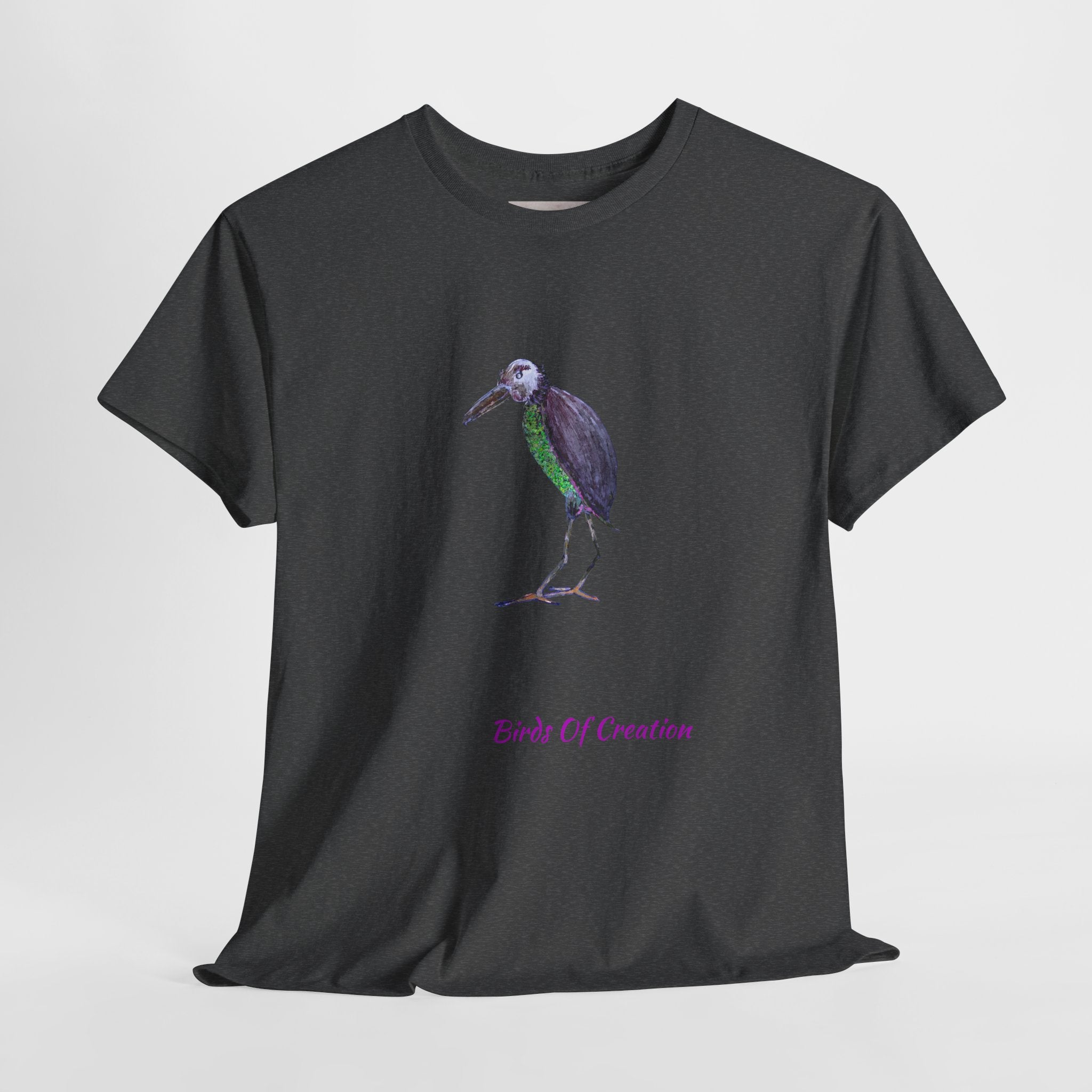 Unisex Heavy Cotton Tee - Birds Of Creation No.2