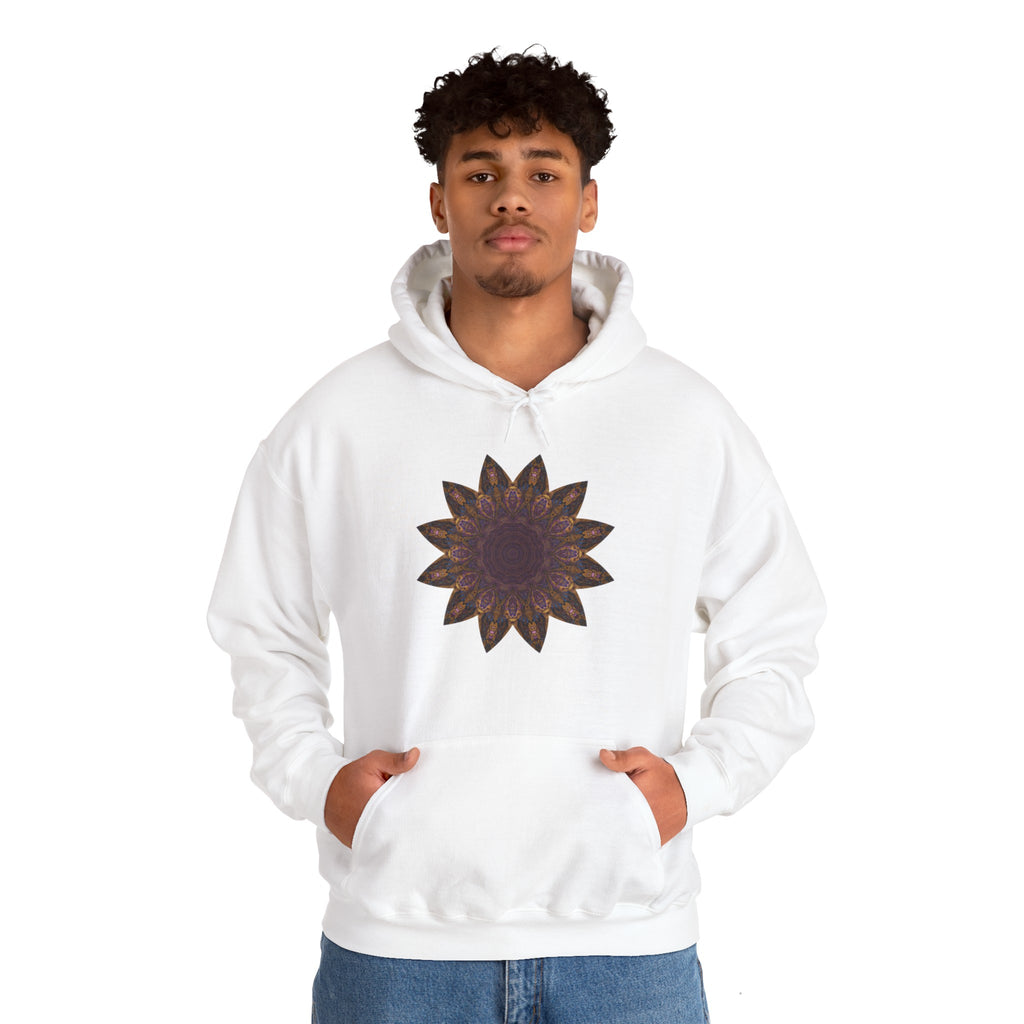 Unisex Heavy Blend™ Hooded Sweatshirt - Love Light Mandalas No.1