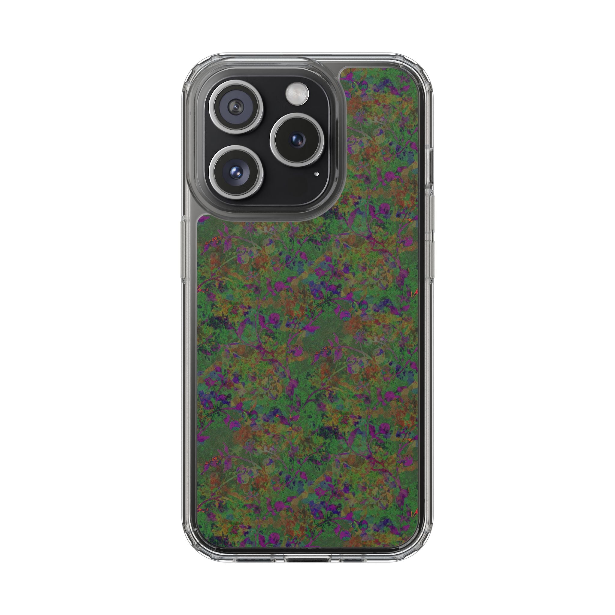 iPhone 15 Clear Case – Hidden Weave Series V3 No.24