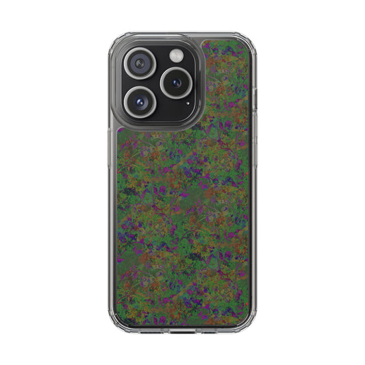 iPhone 15 Clear Case – Hidden Weave Series V3 No.24