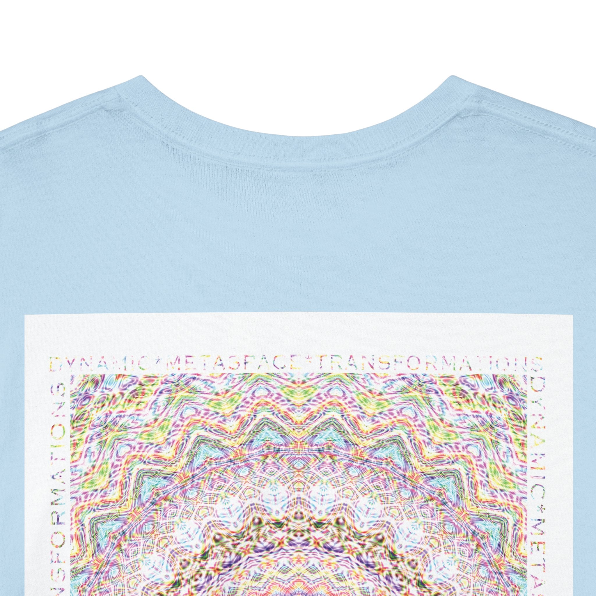 Unisex Heavy Cotton Tee (Back) - DMT Seer No.8
