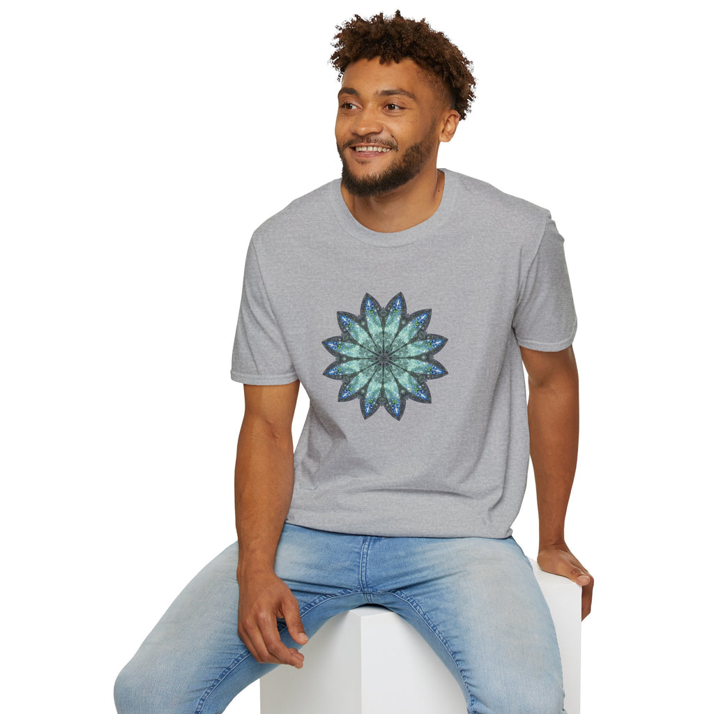 Unisex Softstyle T-Shirt - Love Light Mandalas No.20