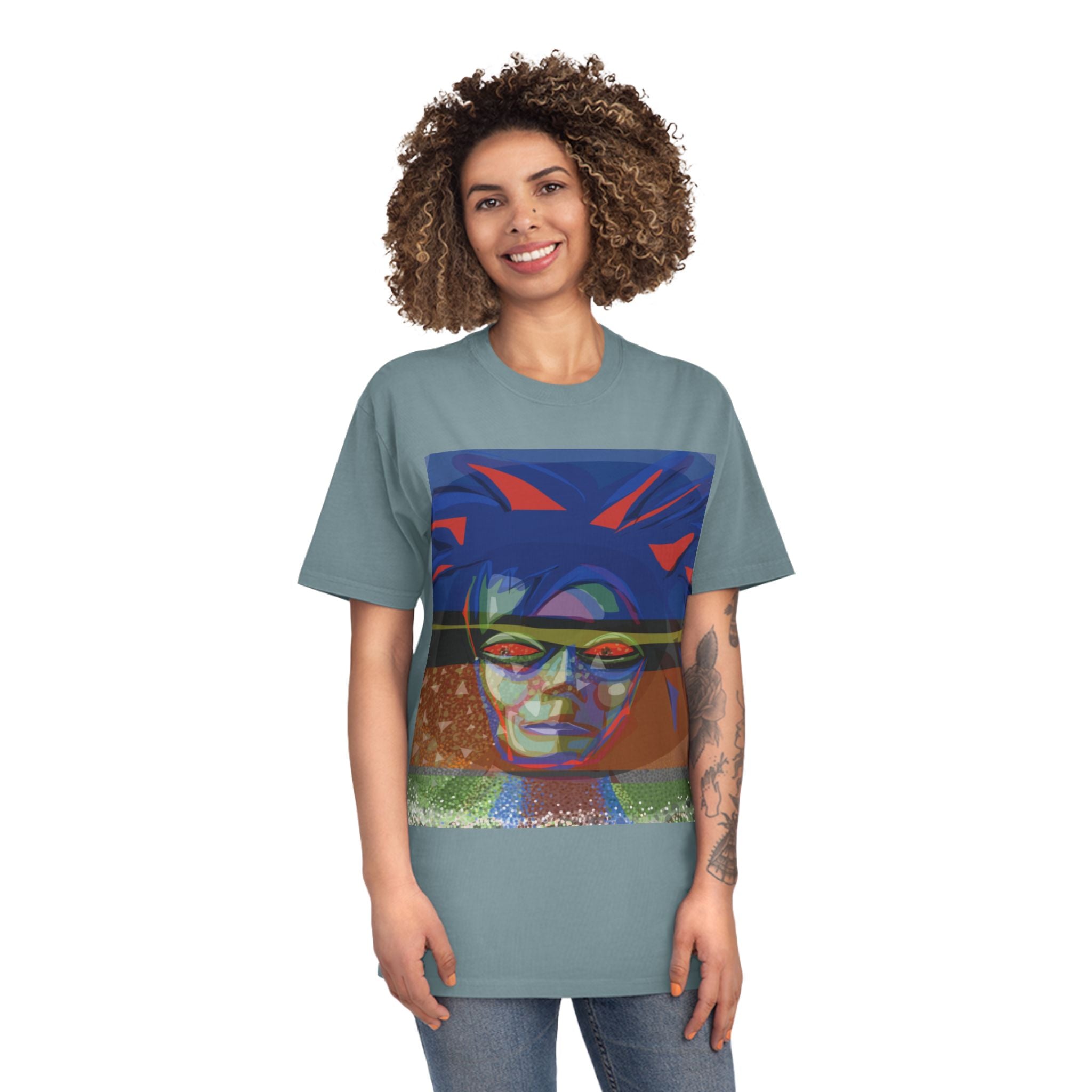 Unisex Faded Shirt -The Traveller Series (Seeing)