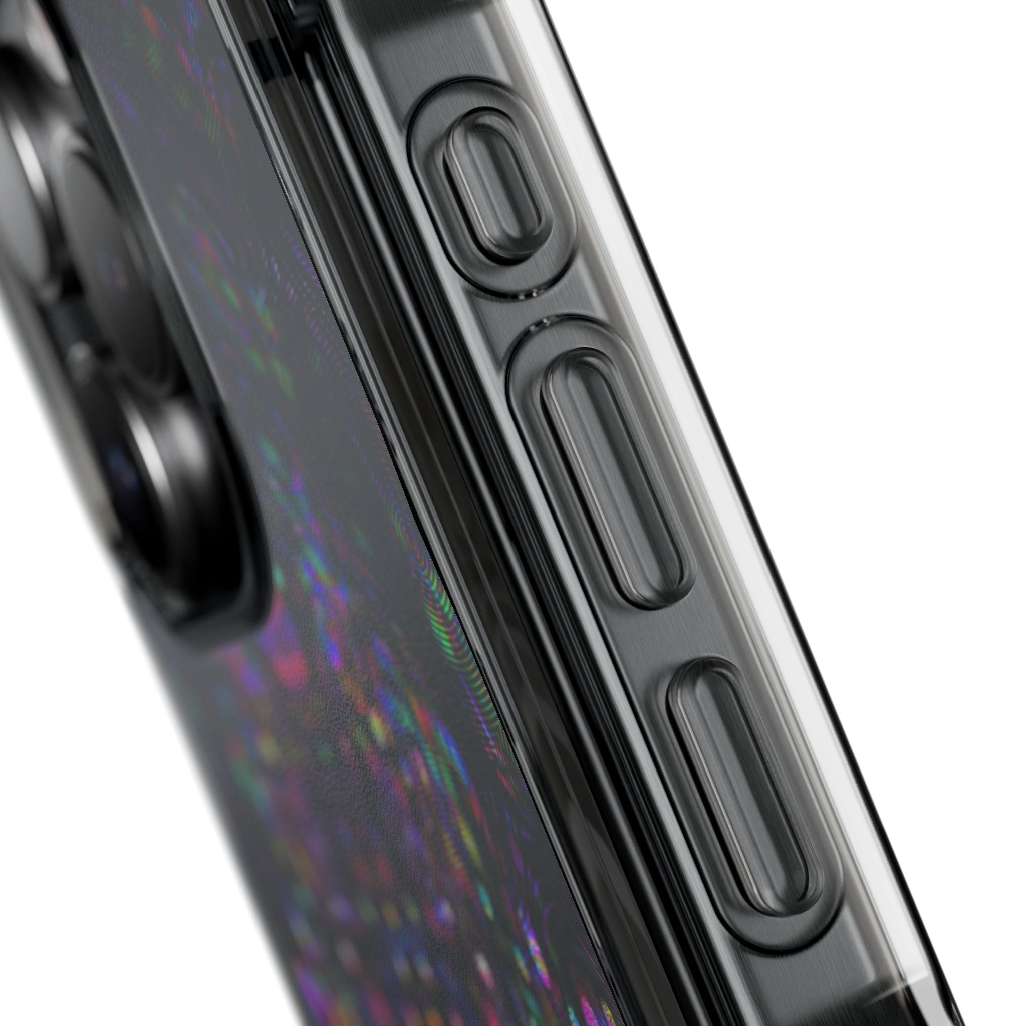 iPhone 15 Magnetic Clear Impact Case - DMT Scribe Tiles No.3